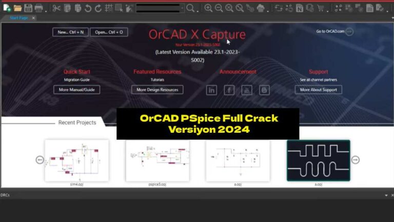 OrCad PSpice Full İndir – 2024 Güncel Sürüm